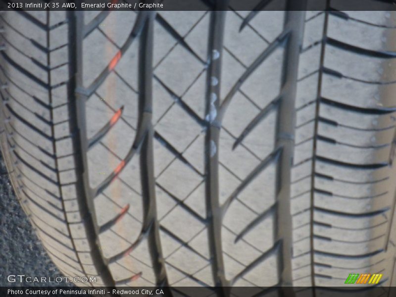 Emerald Graphite / Graphite 2013 Infiniti JX 35 AWD