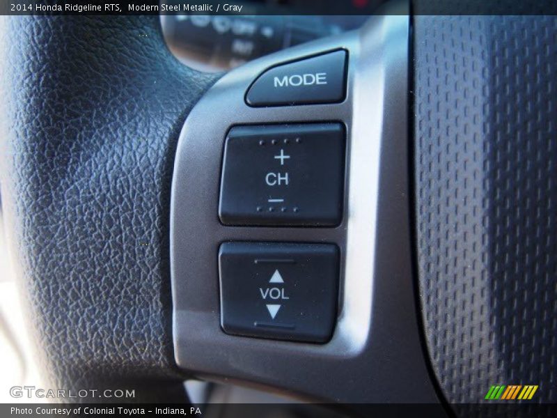 Modern Steel Metallic / Gray 2014 Honda Ridgeline RTS
