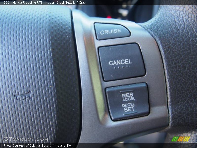 Modern Steel Metallic / Gray 2014 Honda Ridgeline RTS