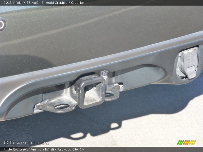 Emerald Graphite / Graphite 2013 Infiniti JX 35 AWD