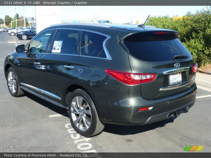 Emerald Graphite / Graphite 2013 Infiniti JX 35 AWD