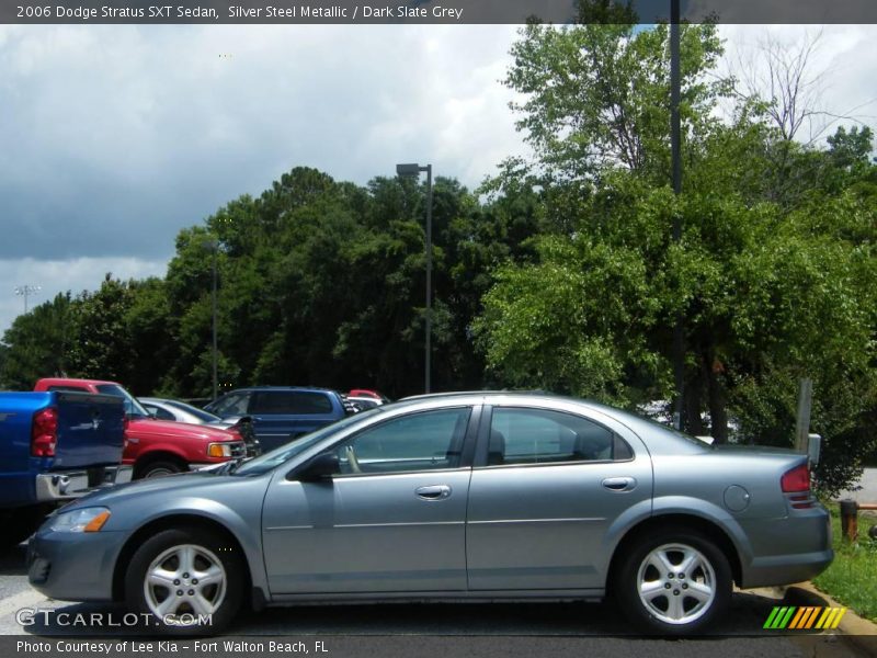 Silver Steel Metallic / Dark Slate Grey 2006 Dodge Stratus SXT Sedan