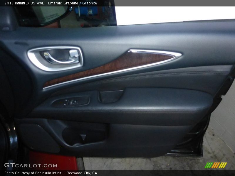 Emerald Graphite / Graphite 2013 Infiniti JX 35 AWD