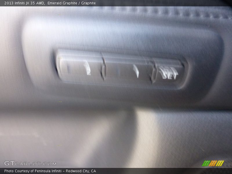 Emerald Graphite / Graphite 2013 Infiniti JX 35 AWD