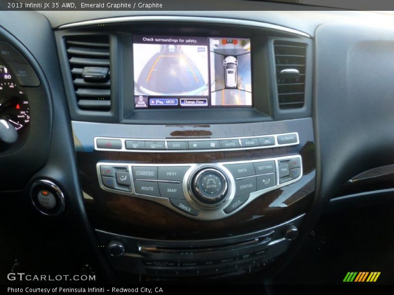 Emerald Graphite / Graphite 2013 Infiniti JX 35 AWD