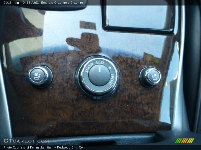 Emerald Graphite / Graphite 2013 Infiniti JX 35 AWD