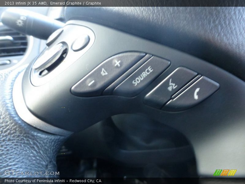 Emerald Graphite / Graphite 2013 Infiniti JX 35 AWD