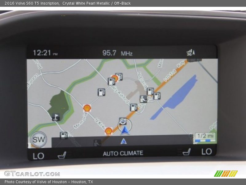 Navigation of 2016 S60 T5 Inscription