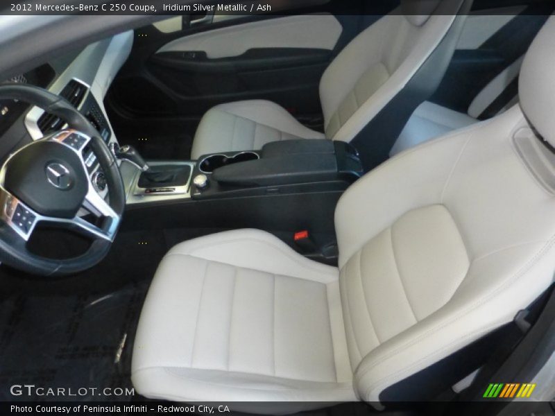 Iridium Silver Metallic / Ash 2012 Mercedes-Benz C 250 Coupe