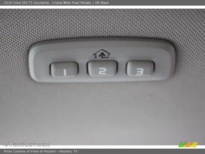 Crystal White Pearl Metallic / Off-Black 2016 Volvo S60 T5 Inscription