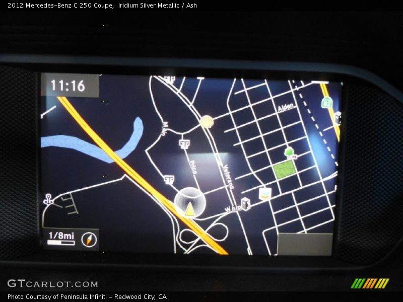 Iridium Silver Metallic / Ash 2012 Mercedes-Benz C 250 Coupe