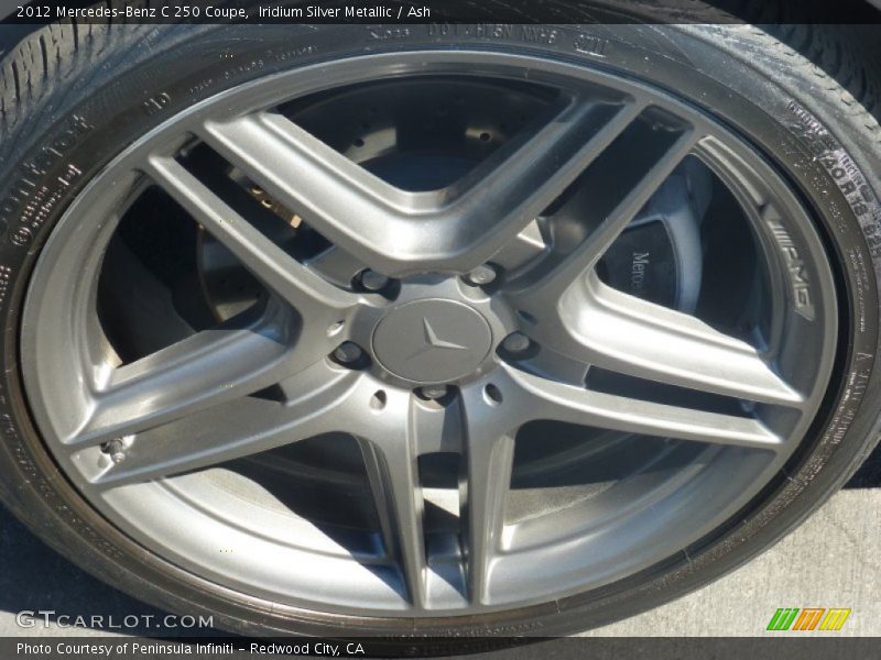 Iridium Silver Metallic / Ash 2012 Mercedes-Benz C 250 Coupe