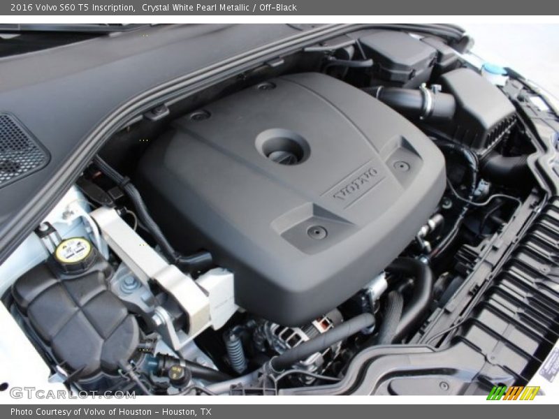  2016 S60 T5 Inscription Engine - 2.0 Liter Turbocharged DOHC 16-Valve VVT 4 Cylinder