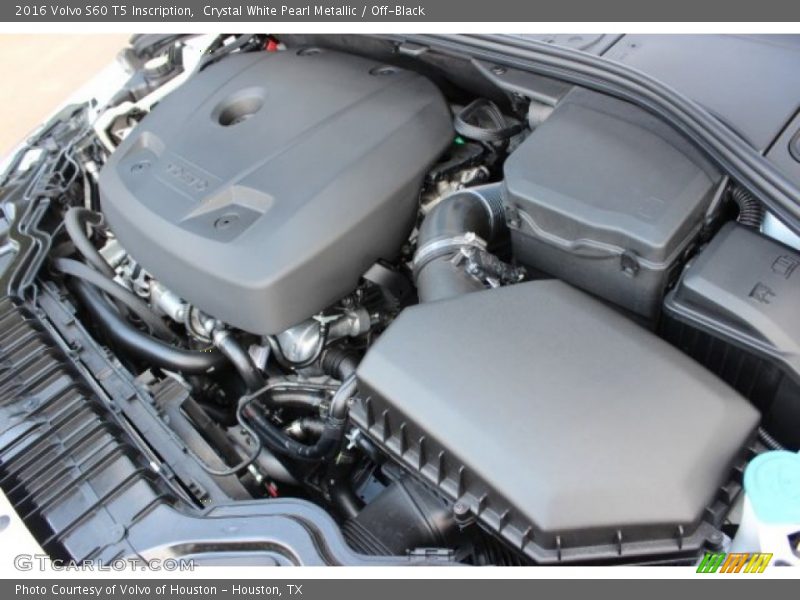  2016 S60 T5 Inscription Engine - 2.0 Liter Turbocharged DOHC 16-Valve VVT 4 Cylinder