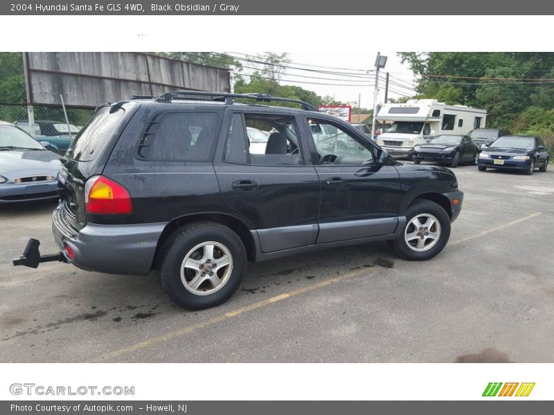 Black Obsidian / Gray 2004 Hyundai Santa Fe GLS 4WD