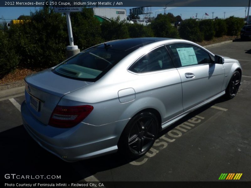 Iridium Silver Metallic / Ash 2012 Mercedes-Benz C 250 Coupe