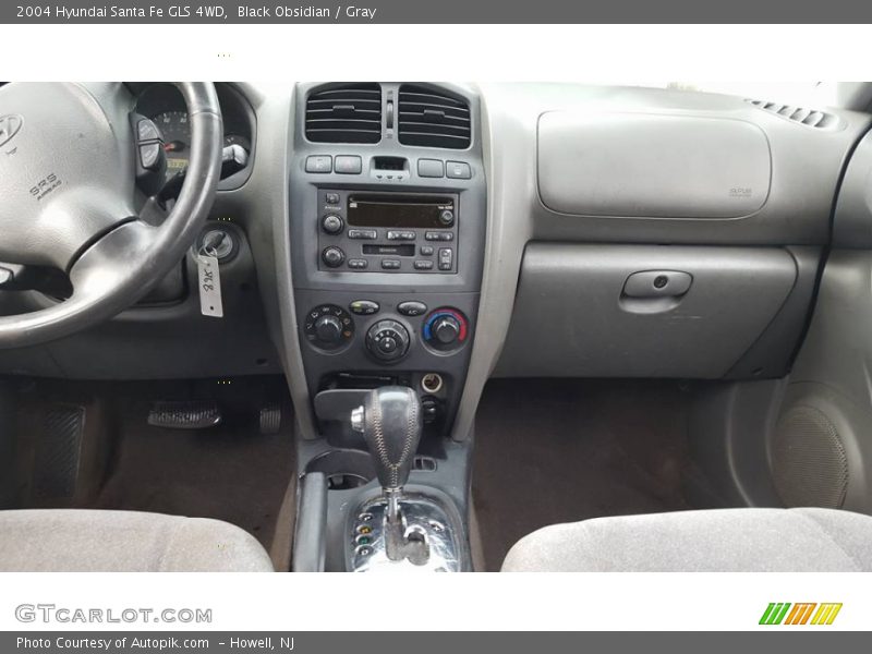 Black Obsidian / Gray 2004 Hyundai Santa Fe GLS 4WD