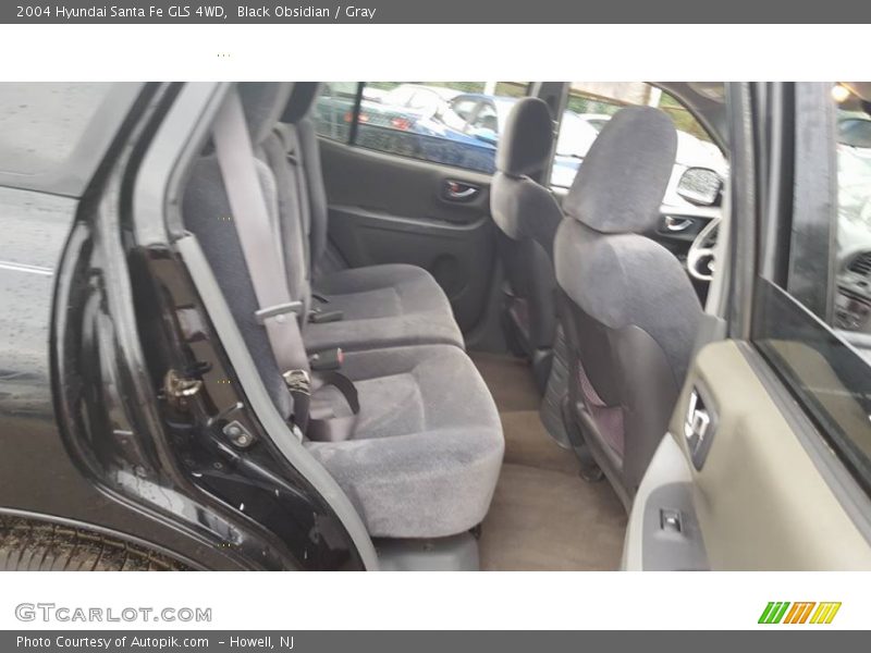 Black Obsidian / Gray 2004 Hyundai Santa Fe GLS 4WD