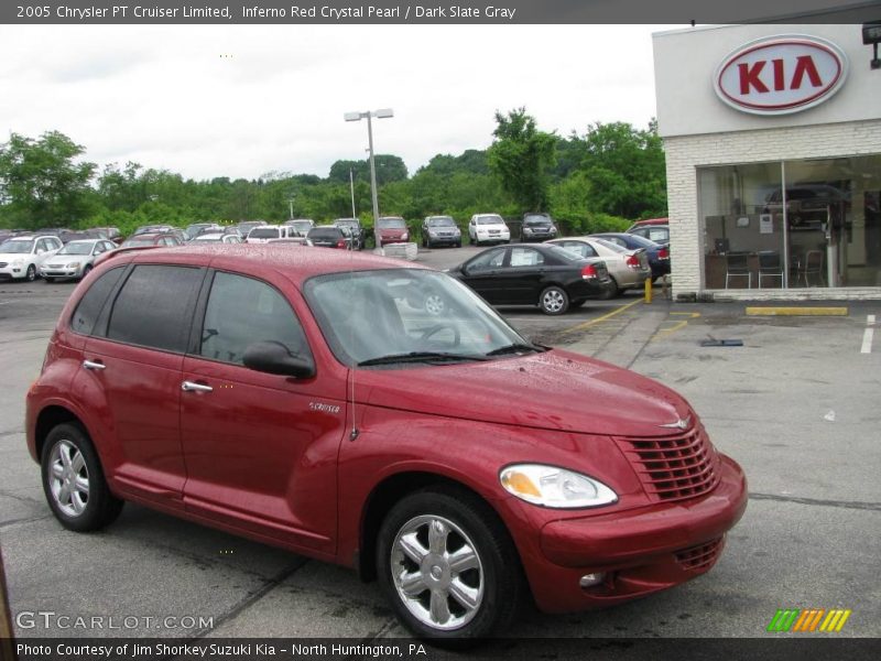 Inferno Red Crystal Pearl / Dark Slate Gray 2005 Chrysler PT Cruiser Limited