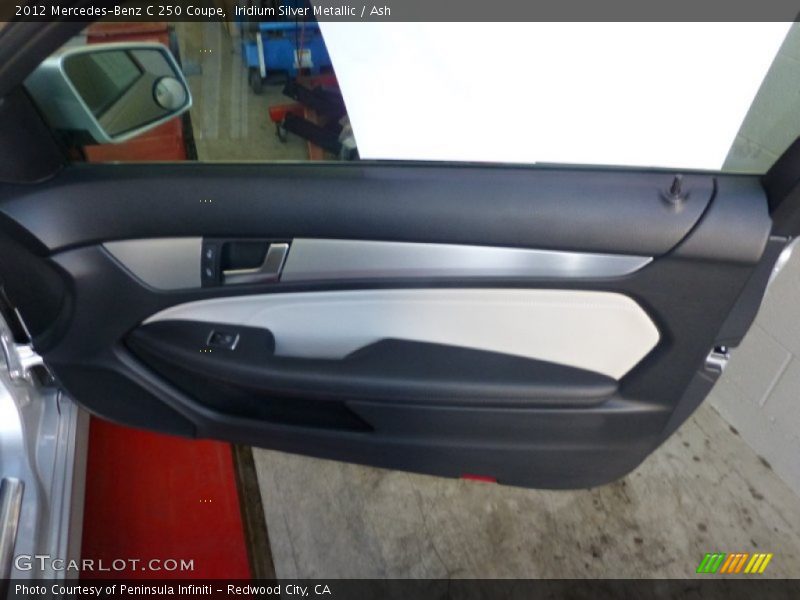 Iridium Silver Metallic / Ash 2012 Mercedes-Benz C 250 Coupe