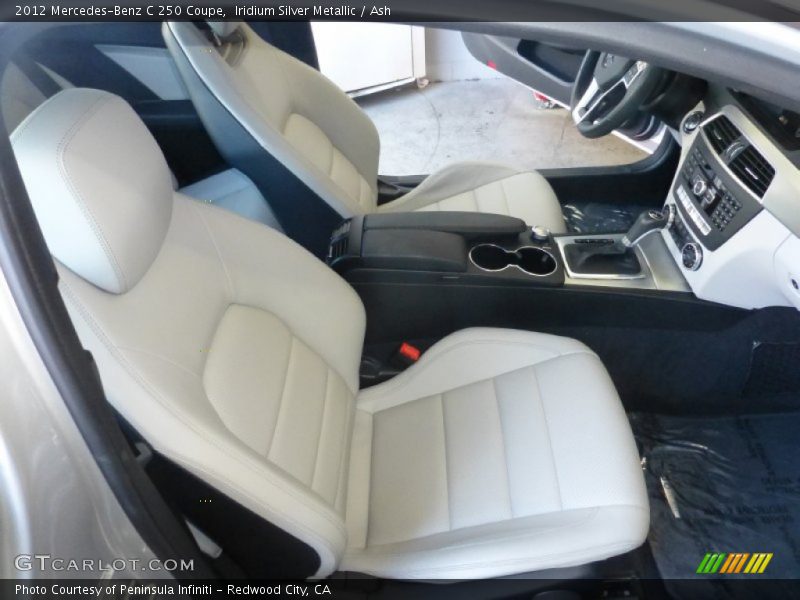 Iridium Silver Metallic / Ash 2012 Mercedes-Benz C 250 Coupe