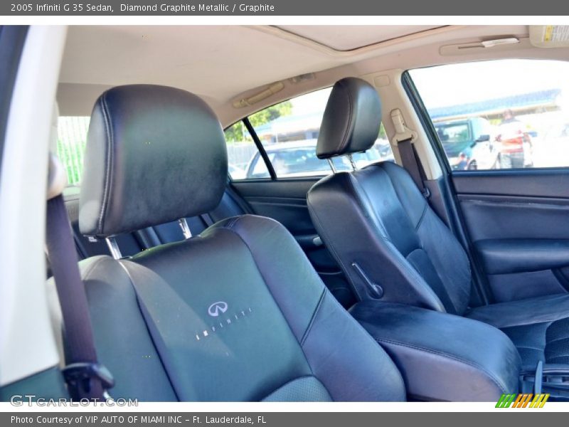 Diamond Graphite Metallic / Graphite 2005 Infiniti G 35 Sedan