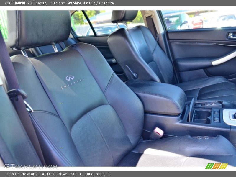 Diamond Graphite Metallic / Graphite 2005 Infiniti G 35 Sedan