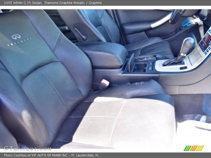 Diamond Graphite Metallic / Graphite 2005 Infiniti G 35 Sedan