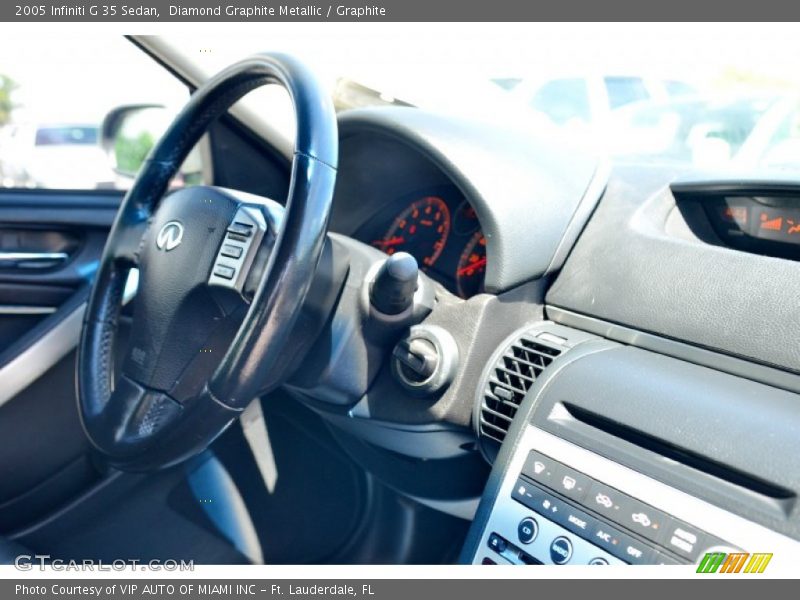 Diamond Graphite Metallic / Graphite 2005 Infiniti G 35 Sedan