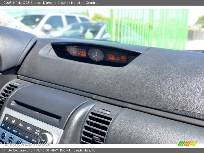 Diamond Graphite Metallic / Graphite 2005 Infiniti G 35 Sedan