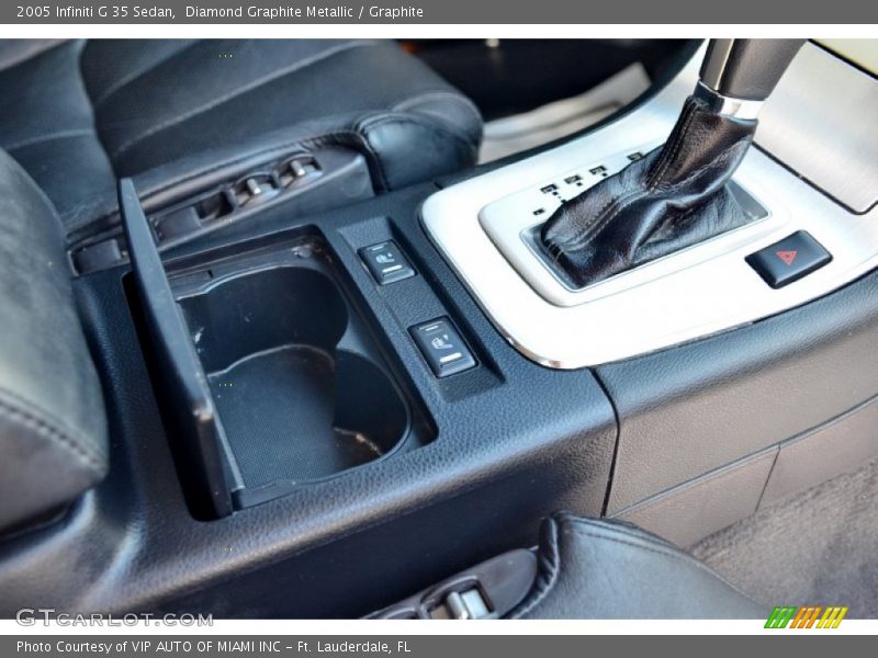 Diamond Graphite Metallic / Graphite 2005 Infiniti G 35 Sedan