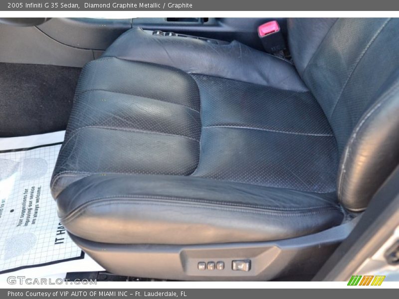 Diamond Graphite Metallic / Graphite 2005 Infiniti G 35 Sedan