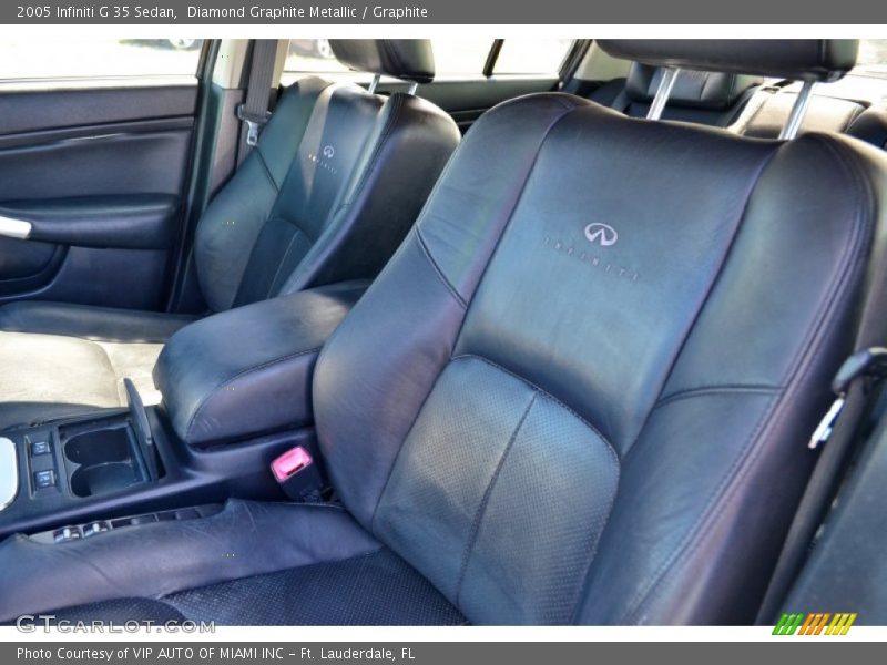 Diamond Graphite Metallic / Graphite 2005 Infiniti G 35 Sedan