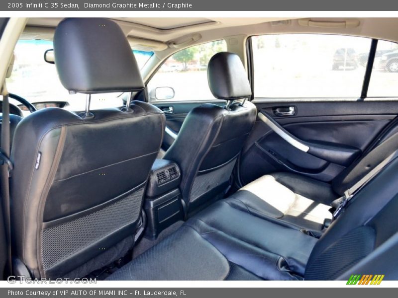 Diamond Graphite Metallic / Graphite 2005 Infiniti G 35 Sedan