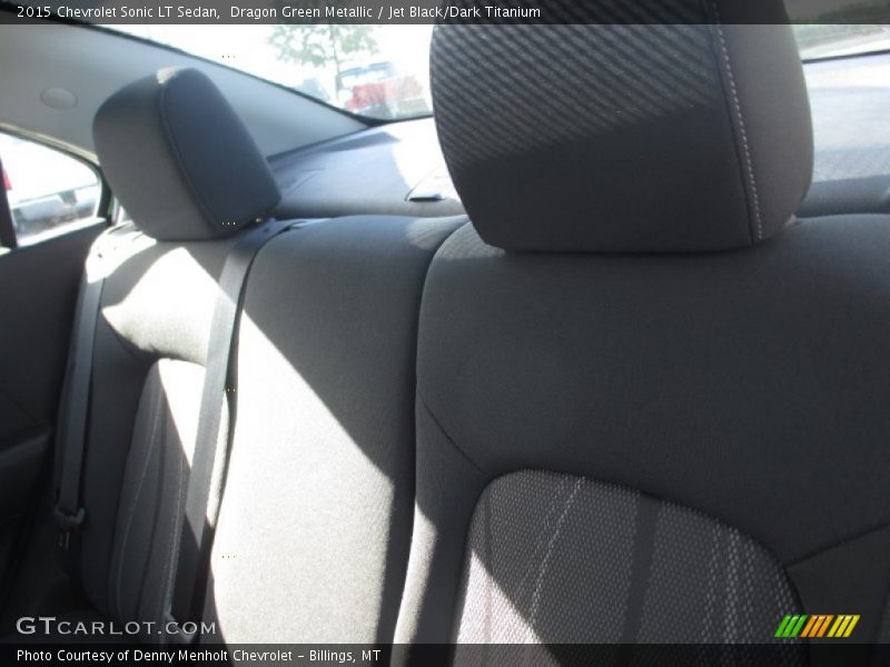 Dragon Green Metallic / Jet Black/Dark Titanium 2015 Chevrolet Sonic LT Sedan
