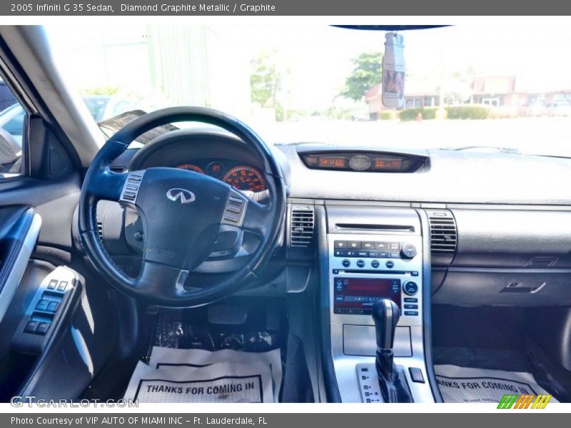 Diamond Graphite Metallic / Graphite 2005 Infiniti G 35 Sedan