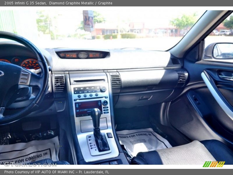 Diamond Graphite Metallic / Graphite 2005 Infiniti G 35 Sedan