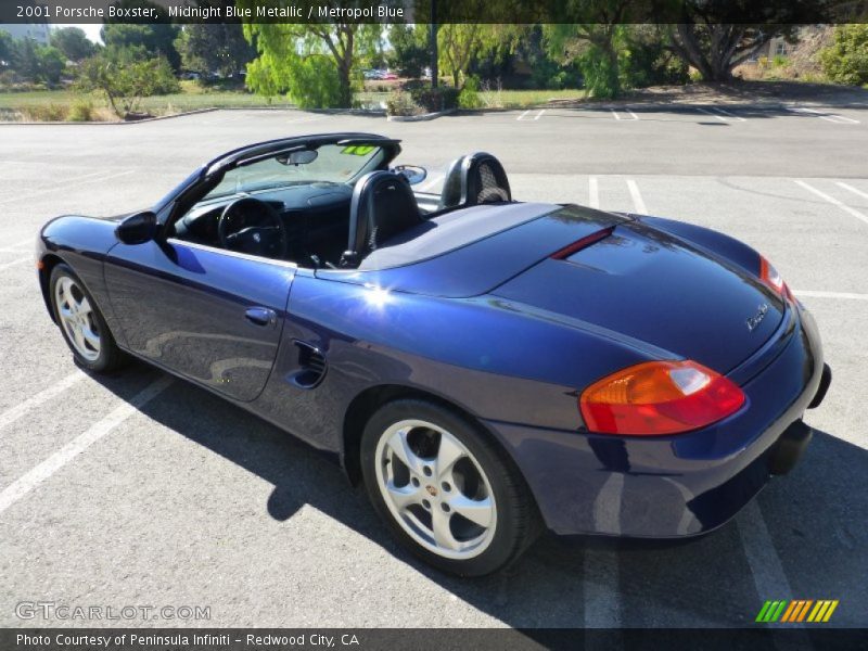 Midnight Blue Metallic / Metropol Blue 2001 Porsche Boxster