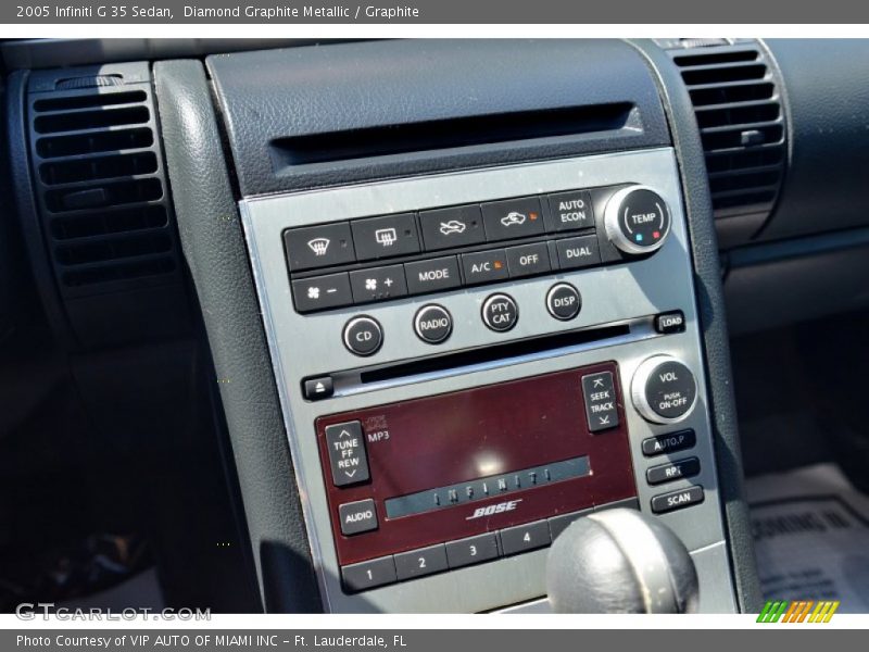 Diamond Graphite Metallic / Graphite 2005 Infiniti G 35 Sedan