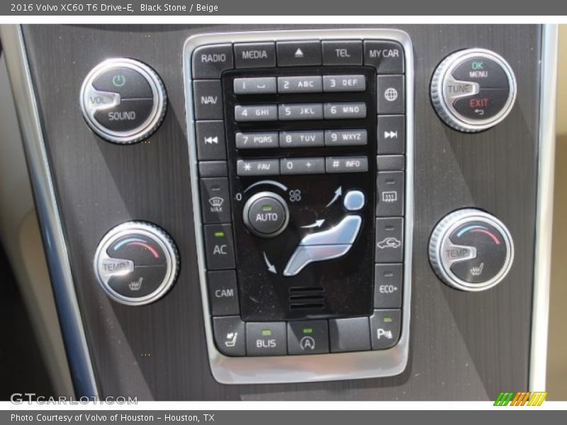 Black Stone / Beige 2016 Volvo XC60 T6 Drive-E