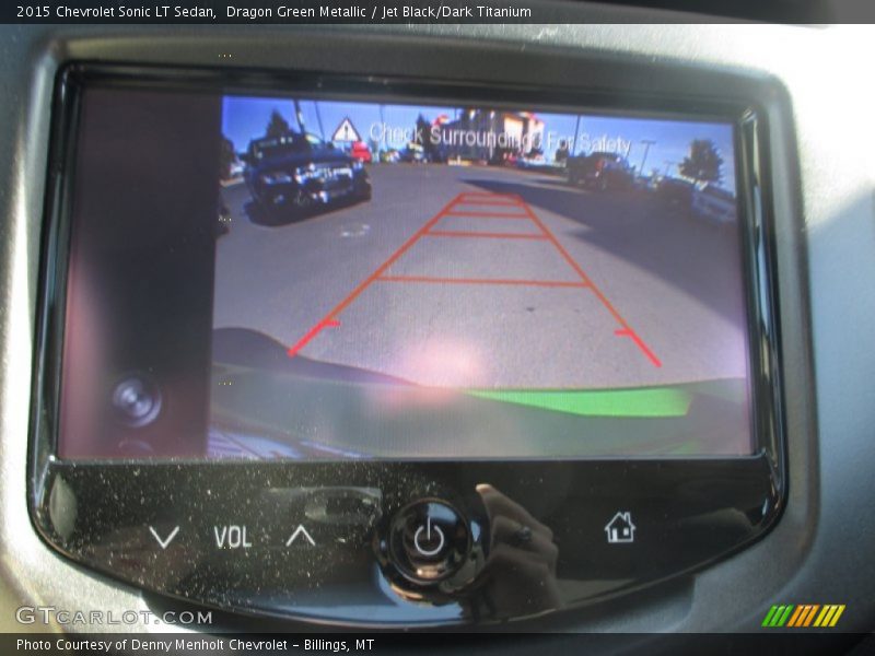 Dragon Green Metallic / Jet Black/Dark Titanium 2015 Chevrolet Sonic LT Sedan