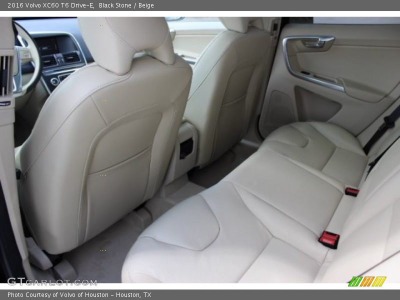 Rear Seat of 2016 XC60 T6 Drive-E