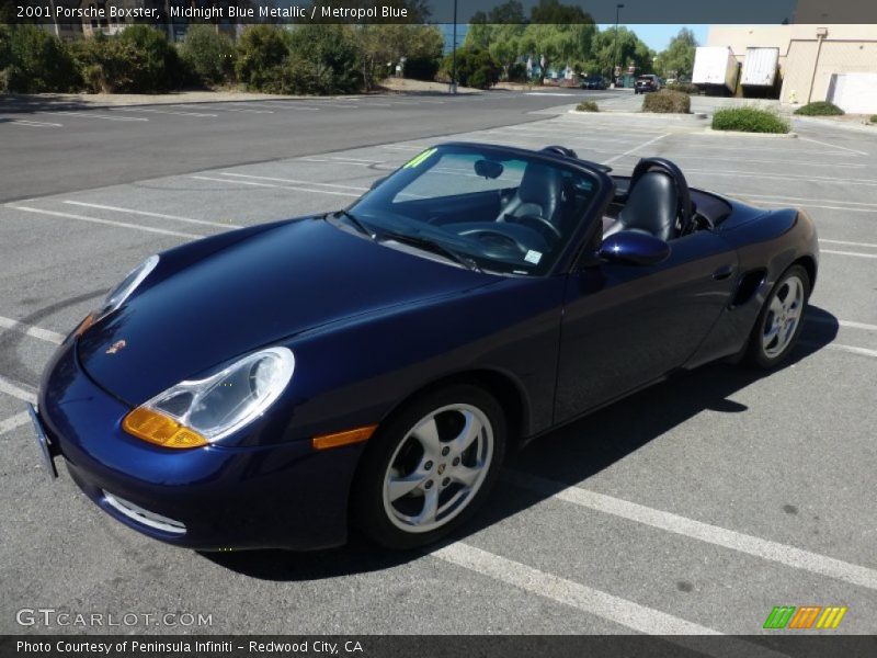 Midnight Blue Metallic / Metropol Blue 2001 Porsche Boxster