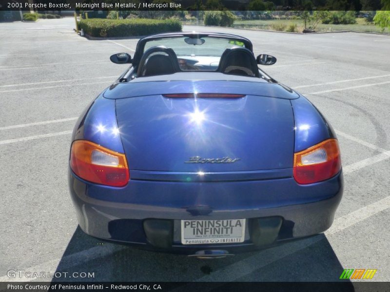 Midnight Blue Metallic / Metropol Blue 2001 Porsche Boxster