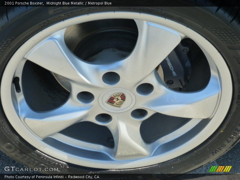 Midnight Blue Metallic / Metropol Blue 2001 Porsche Boxster