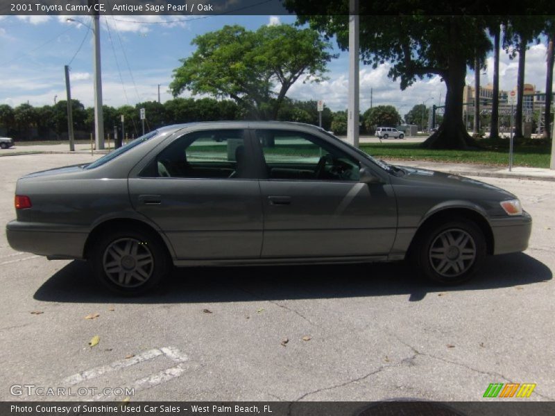 Antique Sage Pearl / Oak 2001 Toyota Camry CE