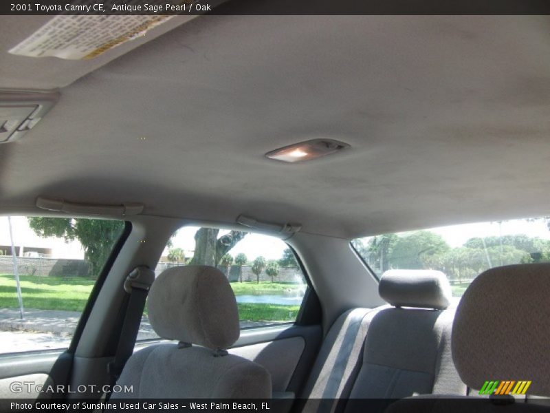 Antique Sage Pearl / Oak 2001 Toyota Camry CE