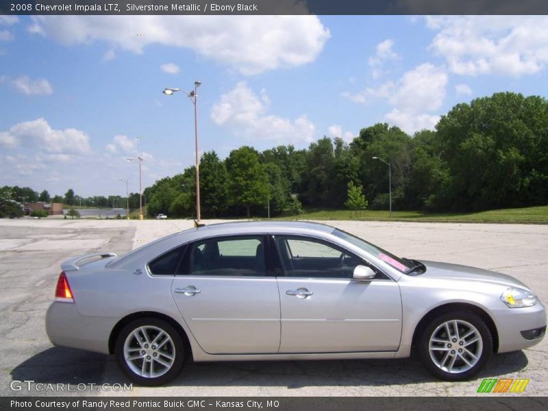 Silverstone Metallic / Ebony Black 2008 Chevrolet Impala LTZ