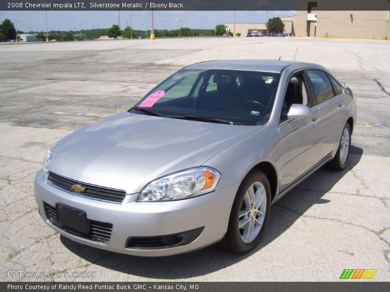 Silverstone Metallic / Ebony Black 2008 Chevrolet Impala LTZ