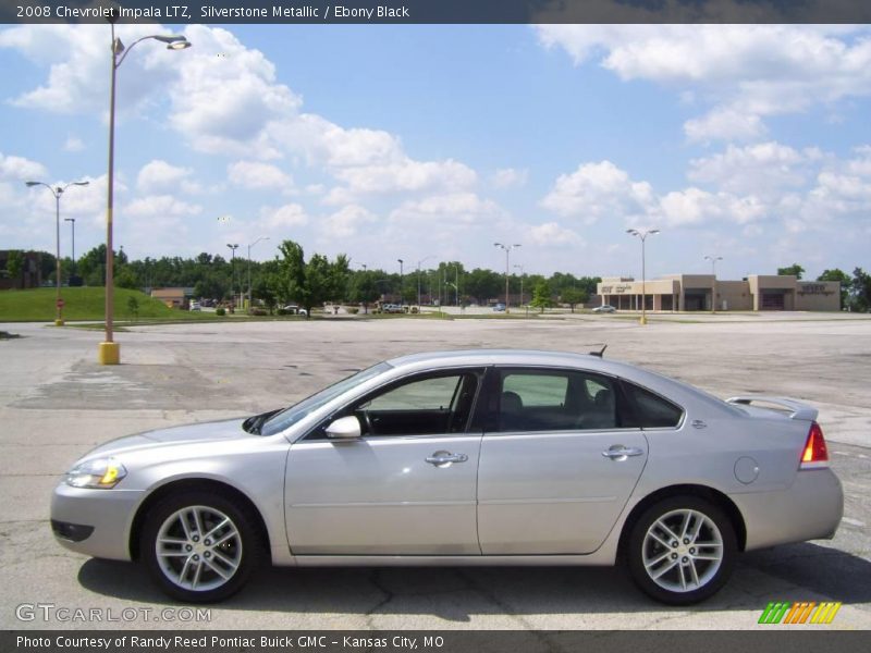 Silverstone Metallic / Ebony Black 2008 Chevrolet Impala LTZ